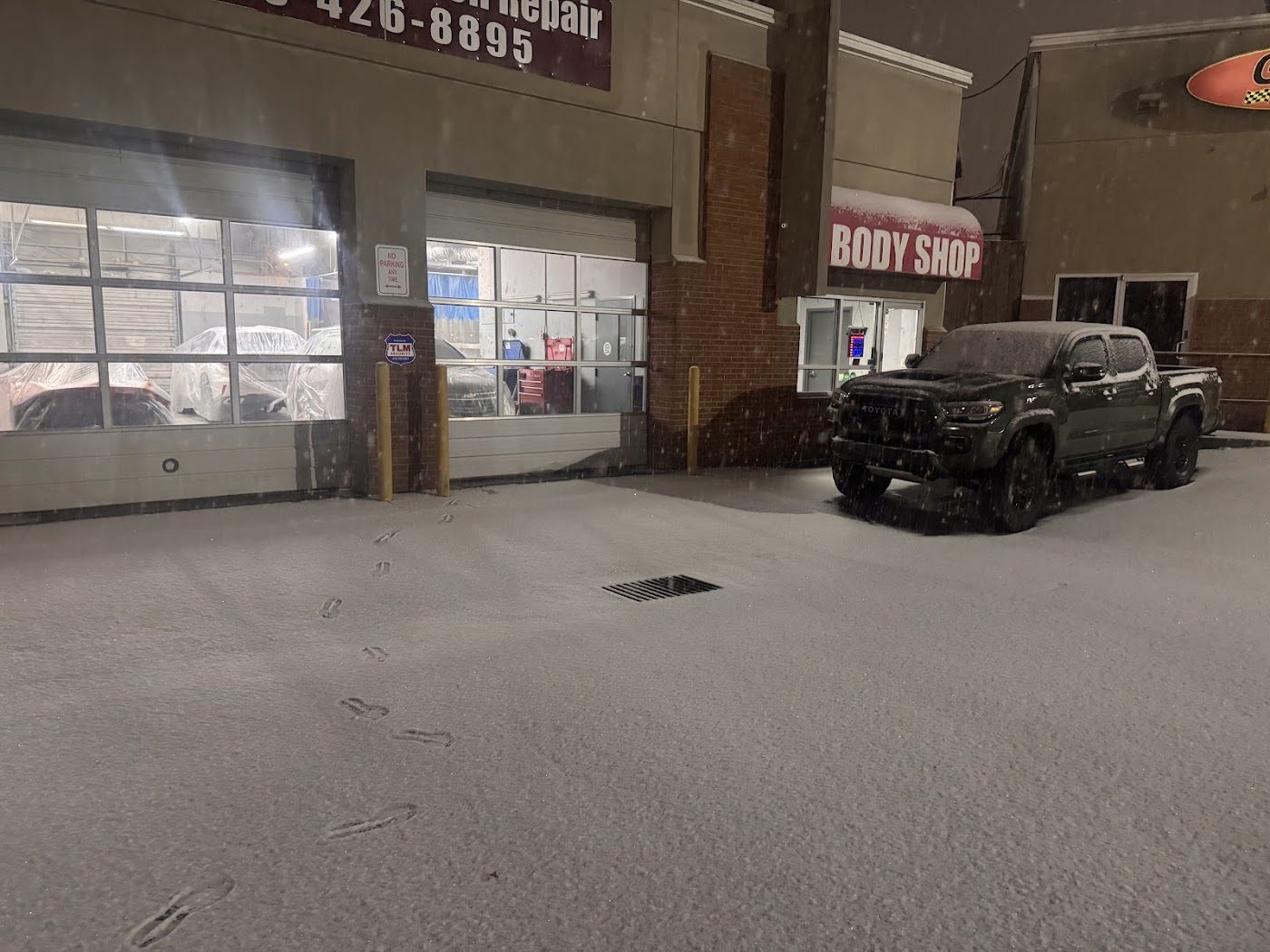 Platinum Collision Repair shop front